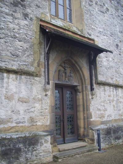 Cornelienkirche Eingangsportal - Cornelienkirche Eingangsportal